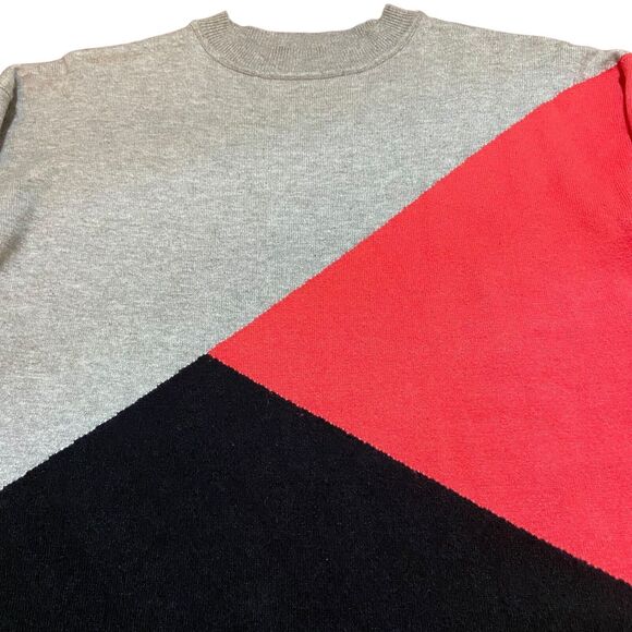 Sugarhill Brighton Women's Long Sleeve Knit Colorblock Crew Neck Dress Size 4 - Picture 9 of 11